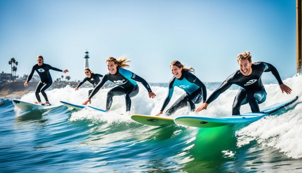 Group Surf Lessons San Diego