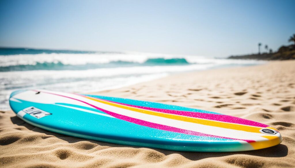 are surfboards made of plastic