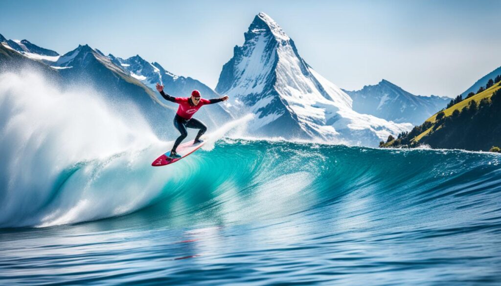 surf culture in Switzerland