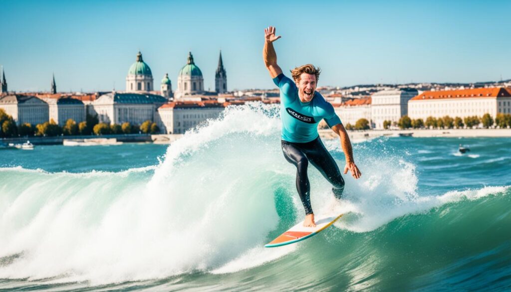 surf wave vienna