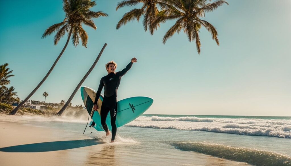 surfing lessons perth