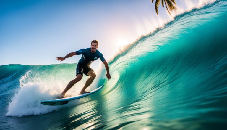 wave surfing thailand