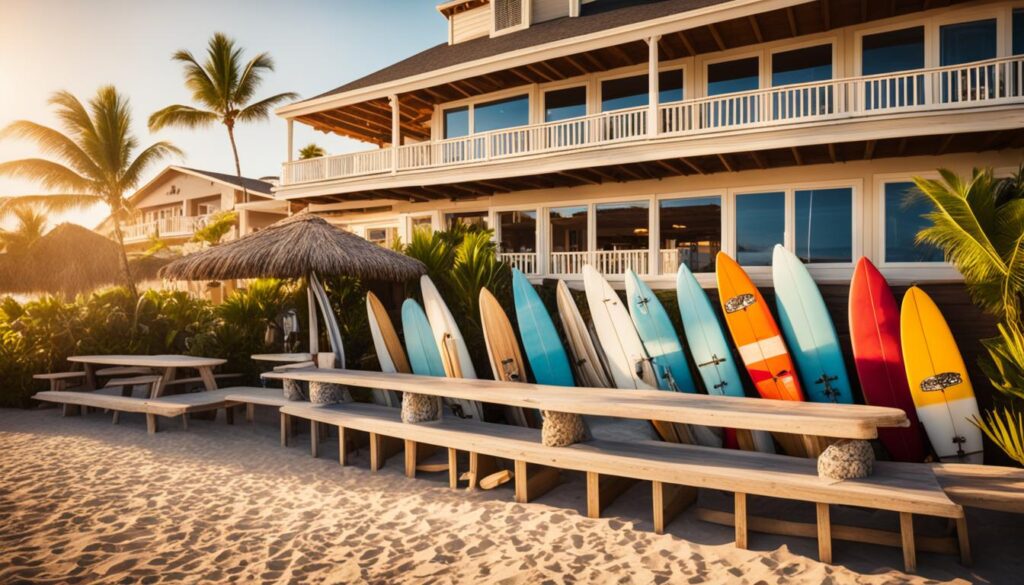 surf-inspired accommodations