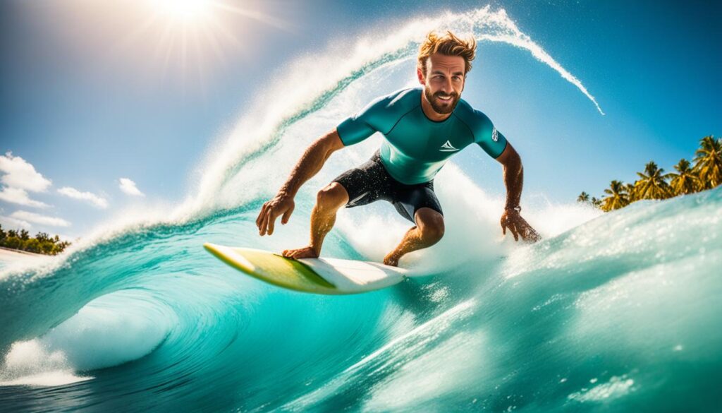 wave surfing maldives