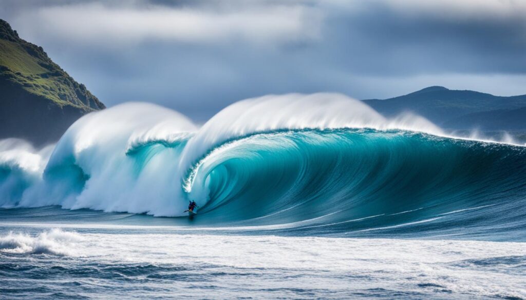 Belharra France big wave surfing