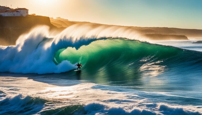 surfing in portugal