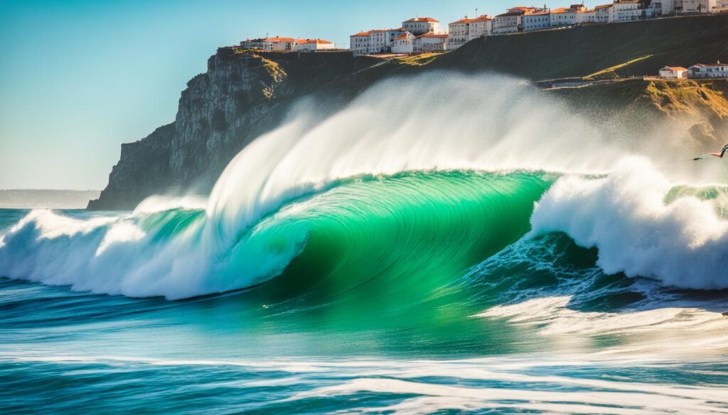 surfing near porto